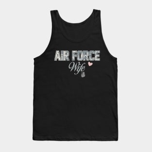 Proud Air Force Wife T-Shirt US Air Force Wife Tank Top